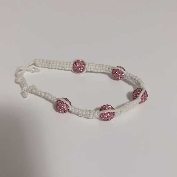 (3 for $10) Pink Beaded Bracelet - Picture 3 of 4